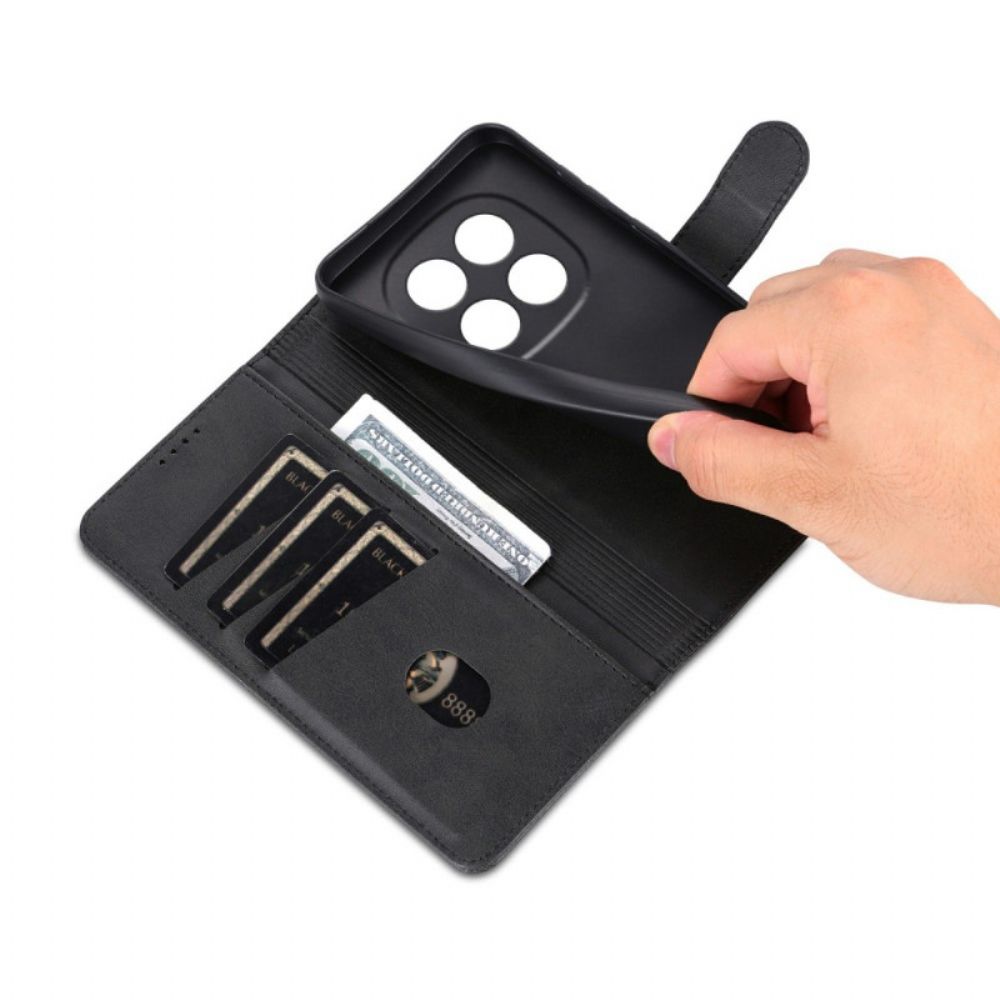 Flip Case Leren Xiaomi Redmi Note 14 Pro Plus 5g Pu-leer