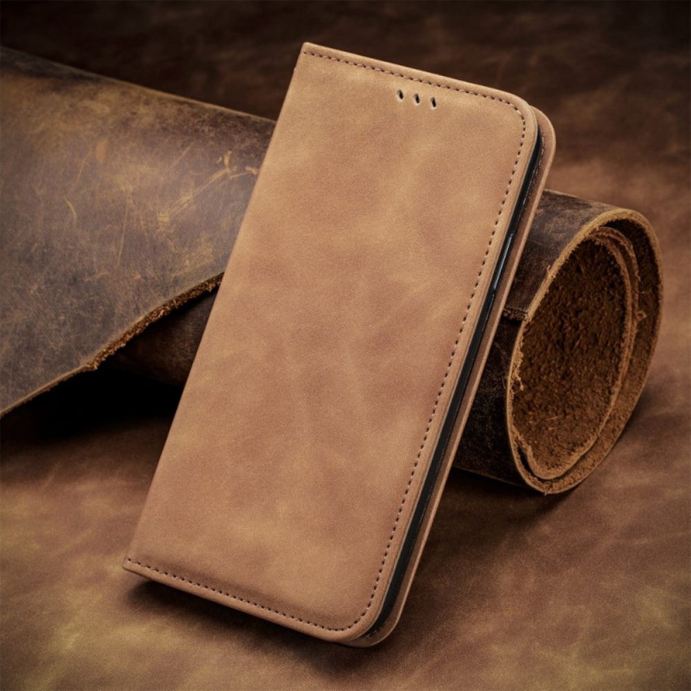 Folio-hoesje Voor Xiaomi Redmi Note 14 Pro Plus 5g Leerlook