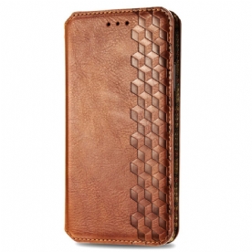 Folio-hoesje Voor Xiaomi Redmi Note 14 Pro Plus 5g Suède-effect Met Sierrand