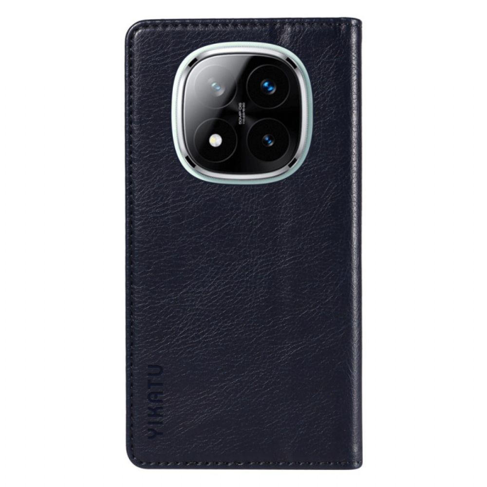 Folio-hoesje Voor Xiaomi Redmi Note 14 Pro Plus 5g Vintage Yikatu