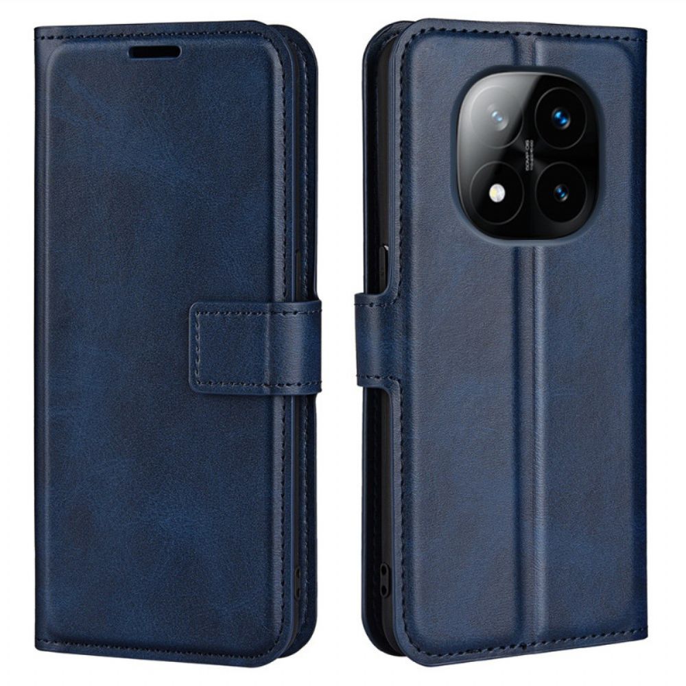 Folio-hoesje Xiaomi Redmi Note 14 Pro Plus 5g Lederlook