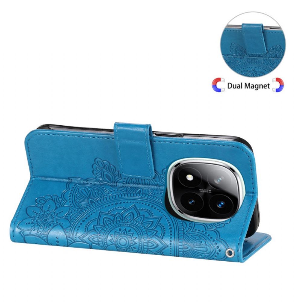 Folio-hoesje Xiaomi Redmi Note 14 Pro Plus 5g Mandala Print