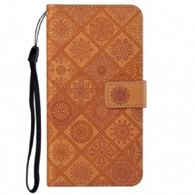 Folio-hoesje Xiaomi Redmi Note 14 Pro Plus 5g Telefoonhoesje Etnisch