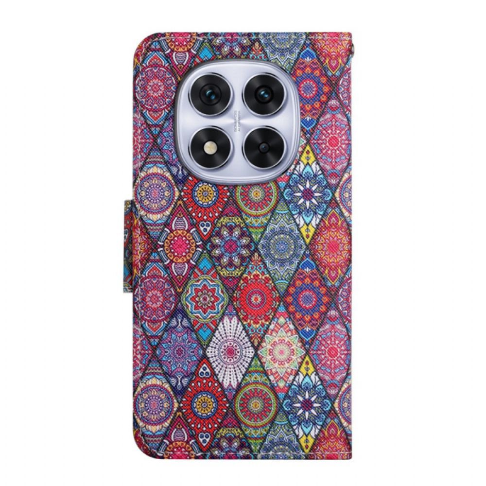 Folio-hoesje Xiaomi Redmi Note 14 Pro Plus 5g Telefoonhoesje Kaleidoscoop