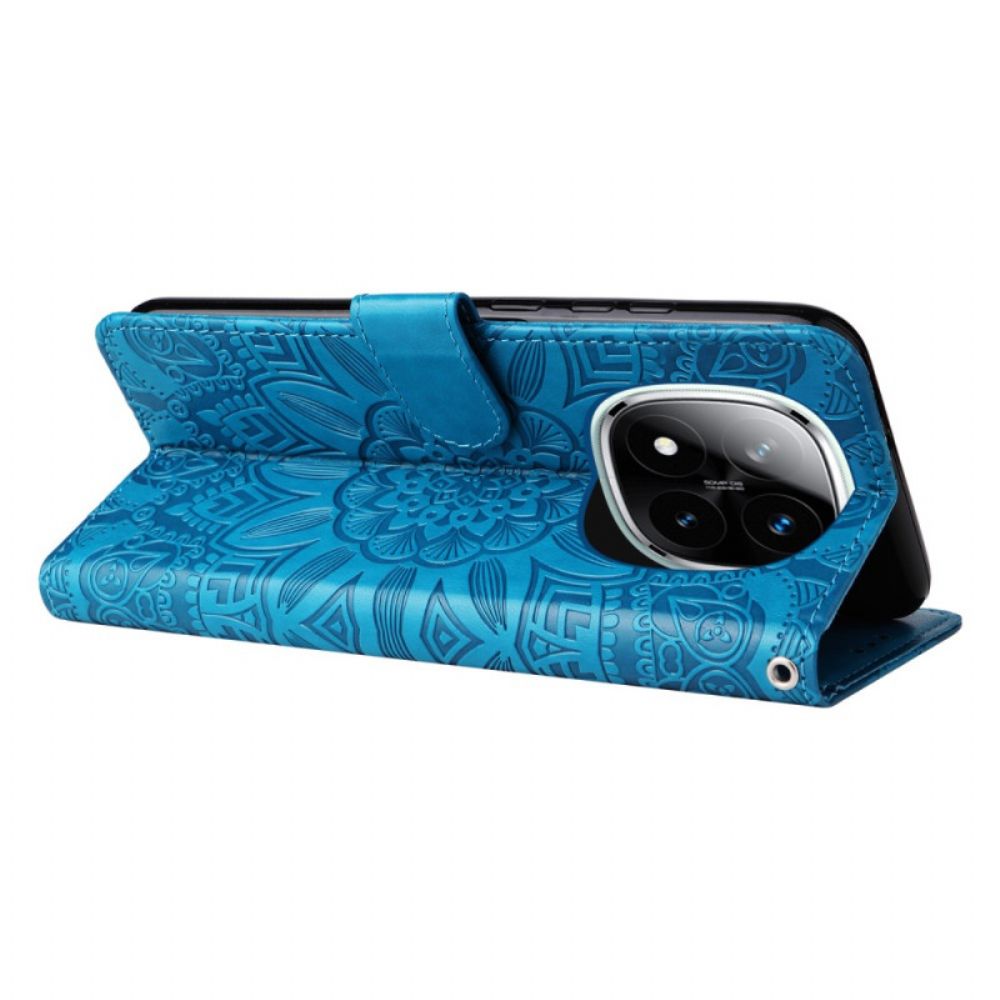 Folio-hoesje Xiaomi Redmi Note 14 Pro Plus 5g Telefoonhoesje Opvallende Mandala