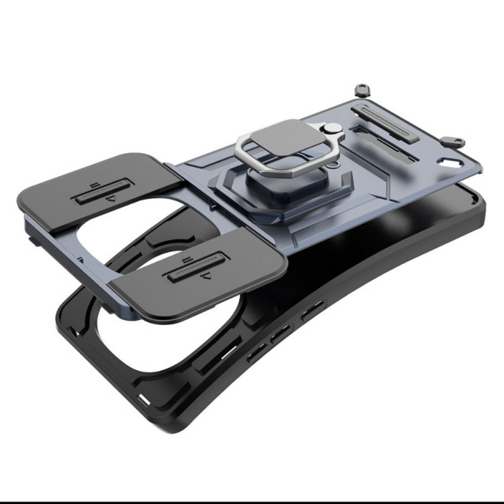 Hoesje Voor Xiaomi Redmi Note 14 Pro Plus 5g Duurzame Ring Met Lensbeschermer