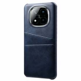 Hoesje Voor Xiaomi Redmi Note 14 Pro Plus 5g Kaarthouder Met Lederlook