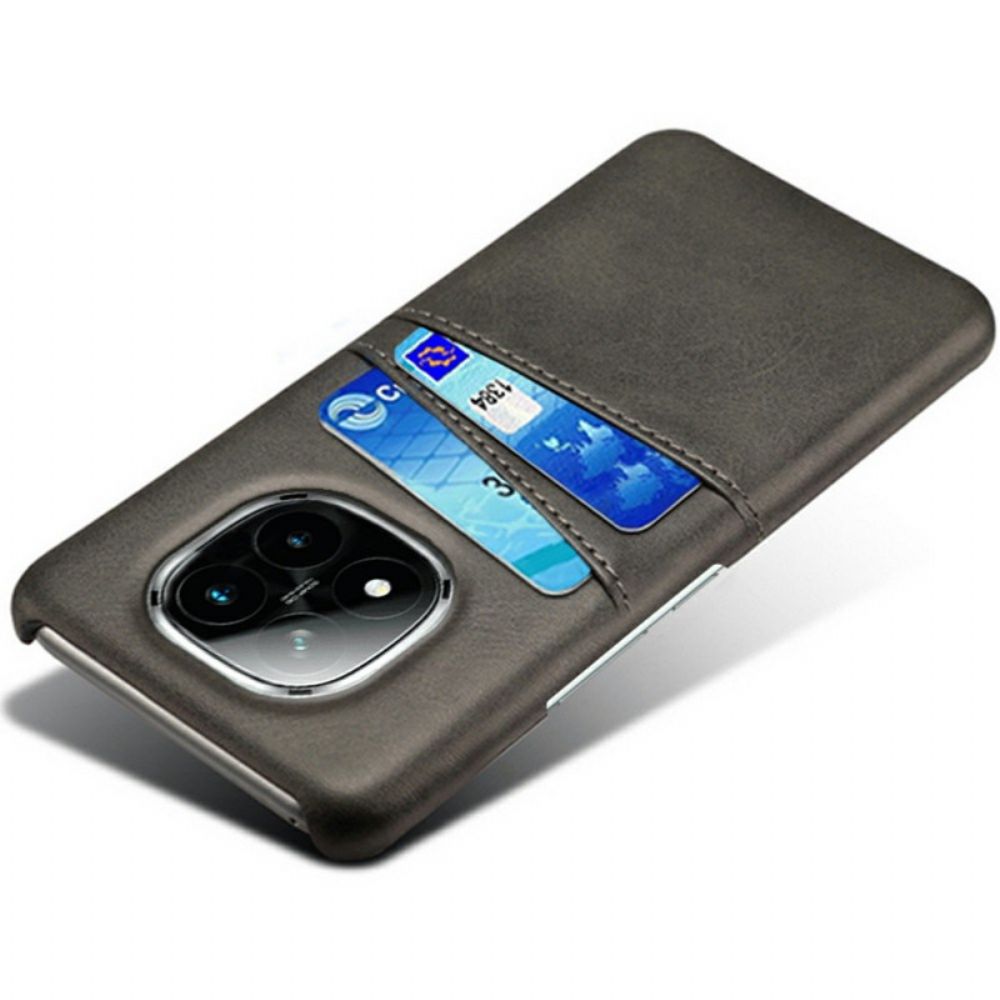 Hoesje Voor Xiaomi Redmi Note 14 Pro Plus 5g Kaarthouder Met Lederlook