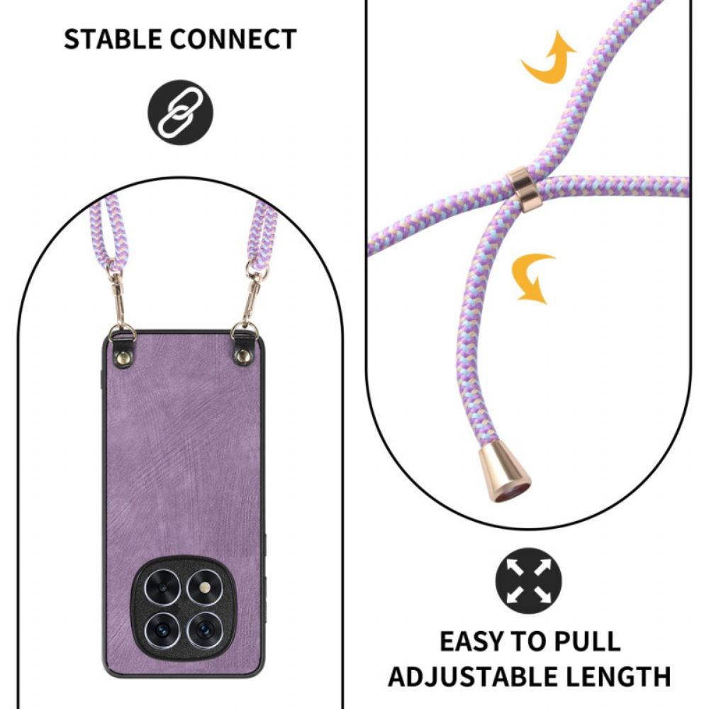 Hoesje Voor Xiaomi Redmi Note 14 Pro Plus 5g Lederlook