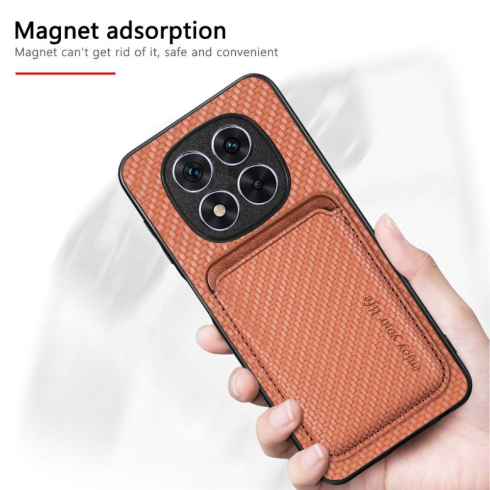Hoesje Xiaomi Redmi Note 14 Pro Plus 5g Afneembare Magnetische Kaarthouder