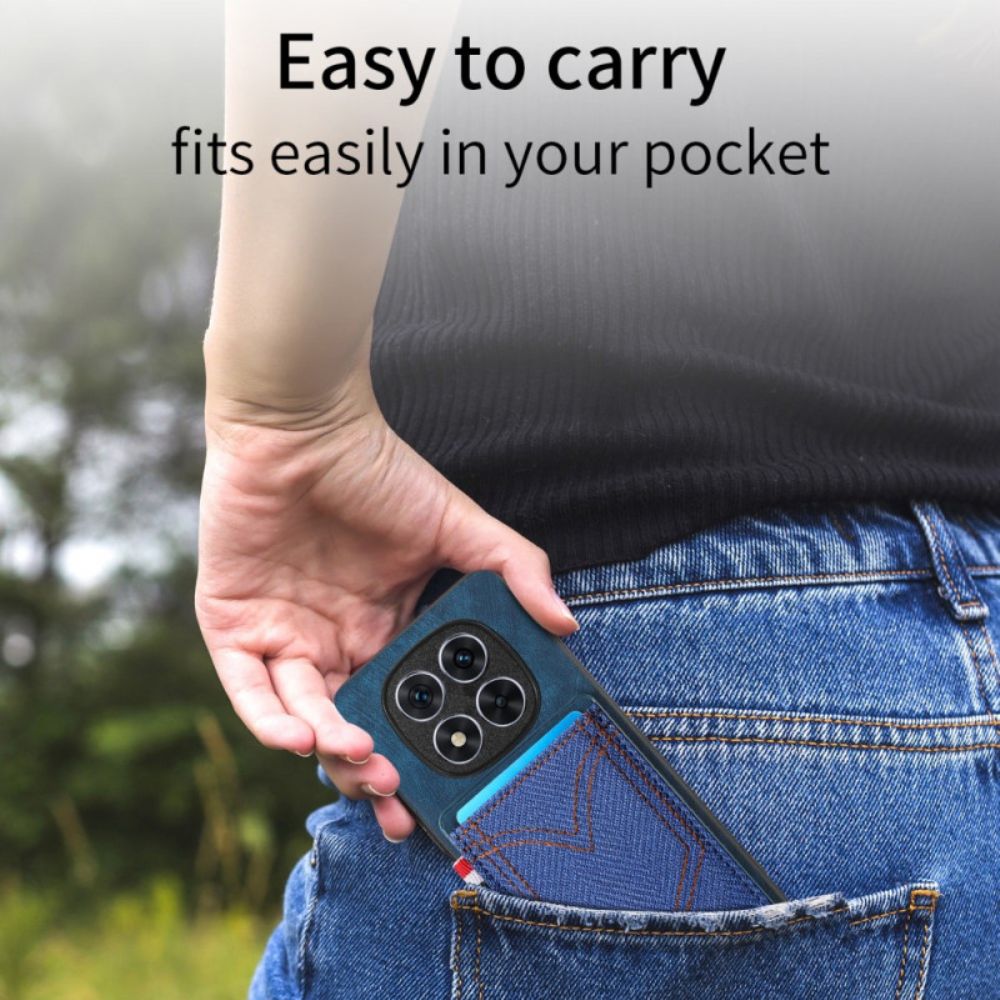 Hoesje Xiaomi Redmi Note 14 Pro Plus 5g Denimstof