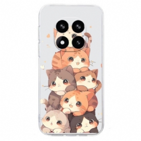 Hoesje Xiaomi Redmi Note 14 Pro Plus 5g Stapel Katten