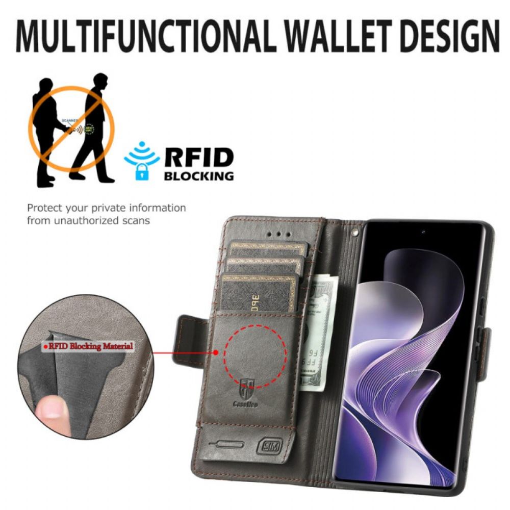 Leren Hoesje Xiaomi Redmi Note 14 Pro Plus 5g Caseneo Bescherming Hoesje