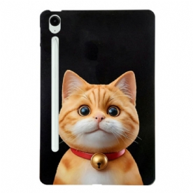 Case Hoesje Samsung Galaxy Tab S10 Fe Plus Telefoonhoesje Kat
