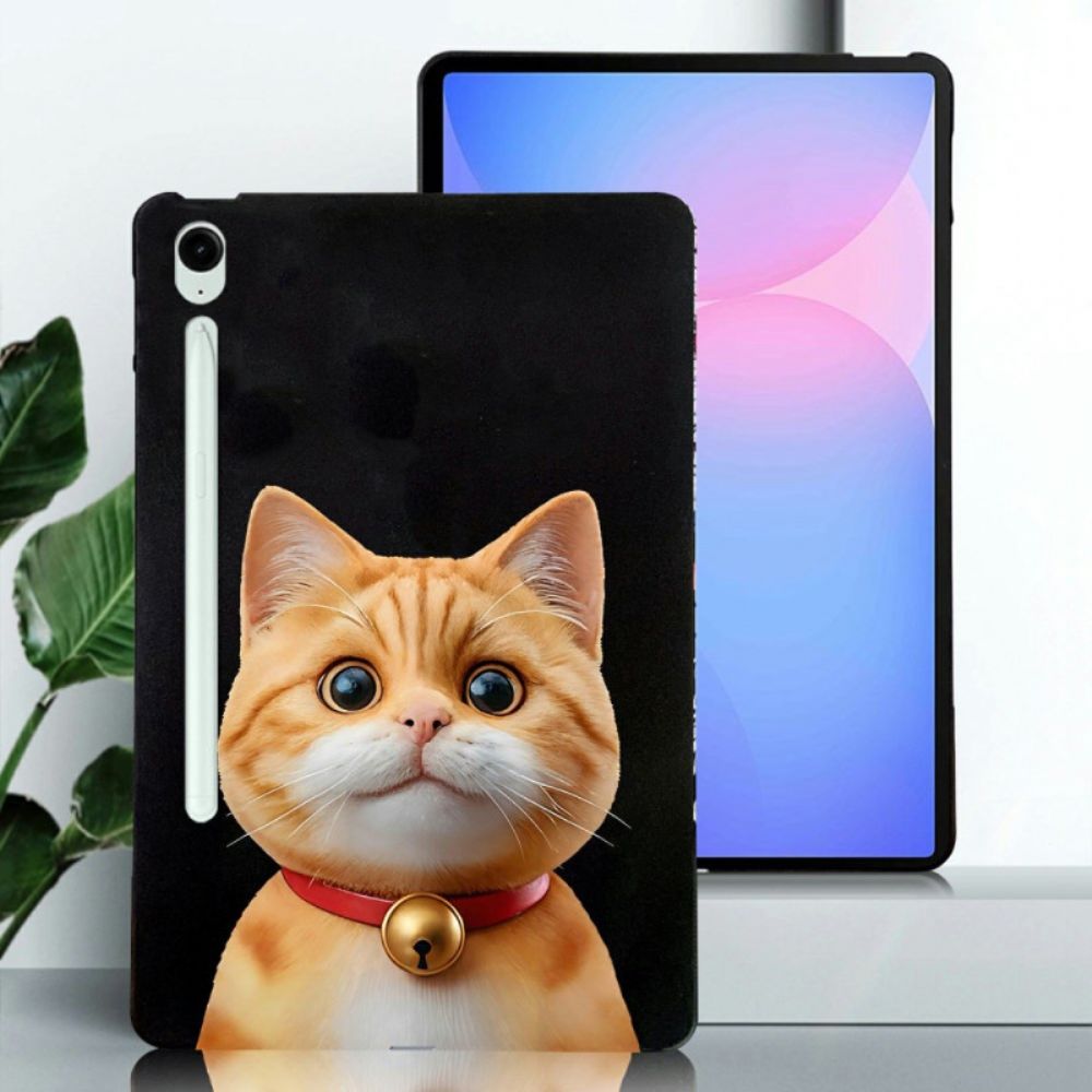 Case Hoesje Samsung Galaxy Tab S10 Fe Plus Telefoonhoesje Kat