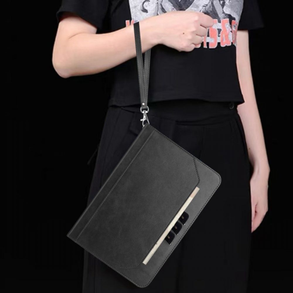 Cover Samsung Galaxy Tab S10 Fe Plus Bandje En Koord