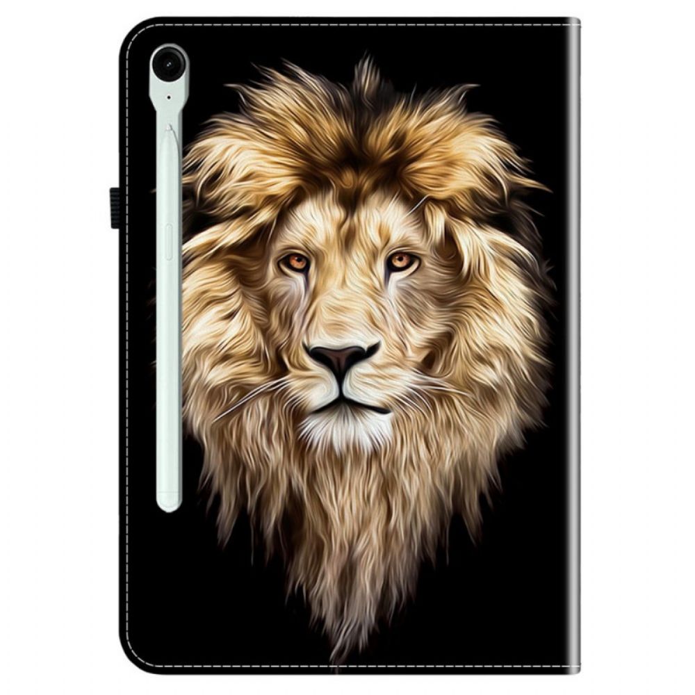 Hoesje Case Samsung Galaxy Tab S10 Fe Plus Leeuwenkop