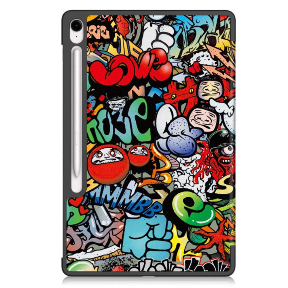 Samsung Galaxy Tab S10 Fe Plus Graffiti-patroon