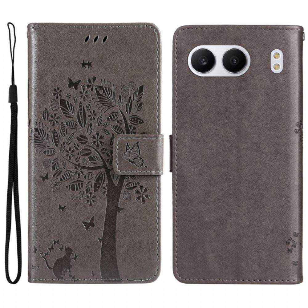 Bescherming Hoesje Oneplus Nord 4 Boom En Kat