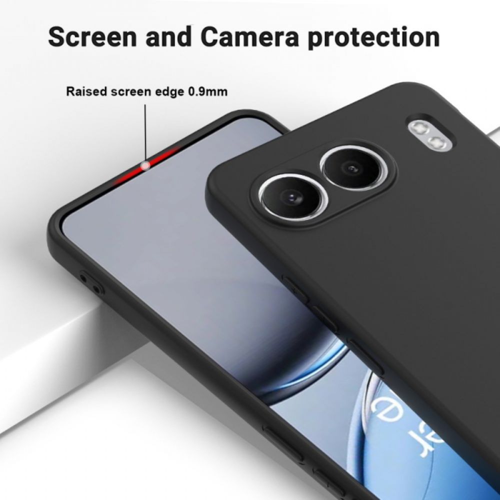 Cover Hoesje Oneplus Nord 4 Telefoonhoesje Vloeibare Siliconen Met Bandje