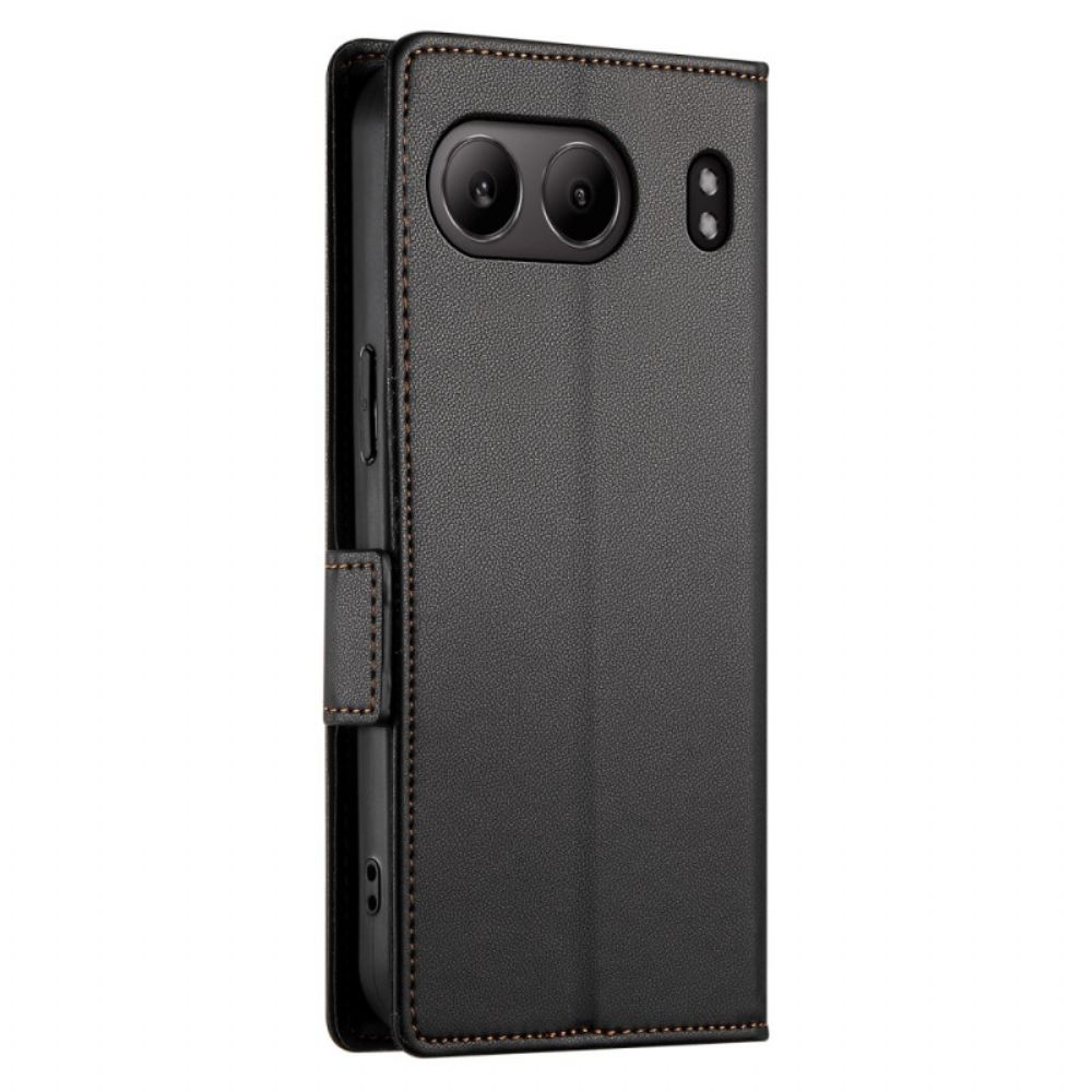 Flip Case Leren Oneplus Nord 4 Multifunctioneel