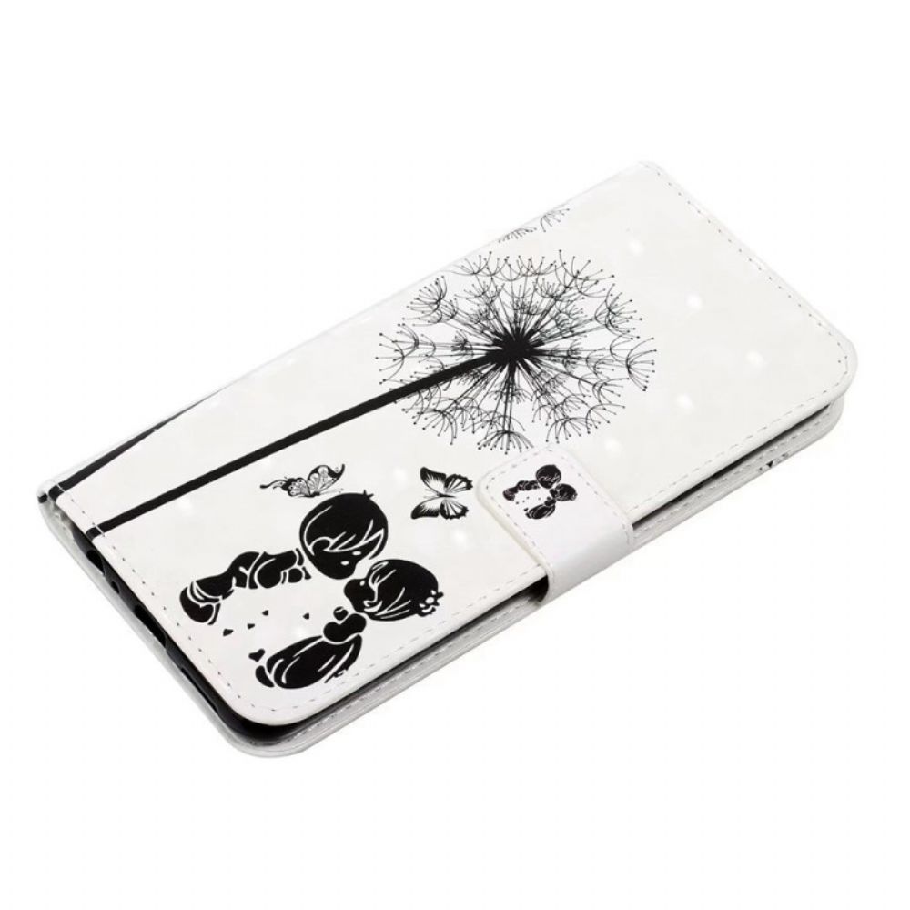 Folio-hoesje Oneplus Nord 4 3d-paardenbloem