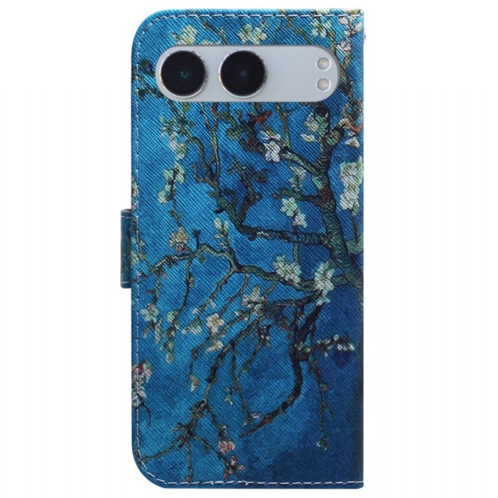 Folio-hoesje Oneplus Nord 4 Abrikozenbloemen