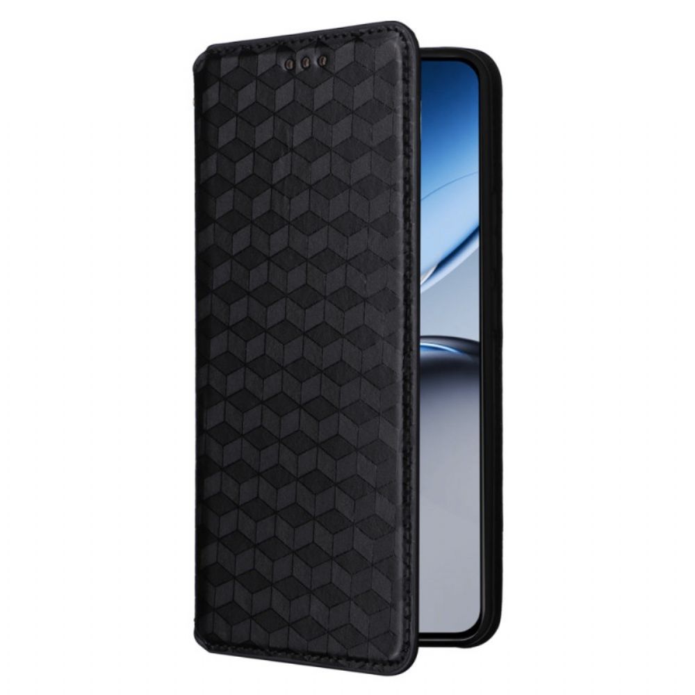 Folio-hoesje Oneplus Nord 4 Telefoonhoesje Diamantpatroon