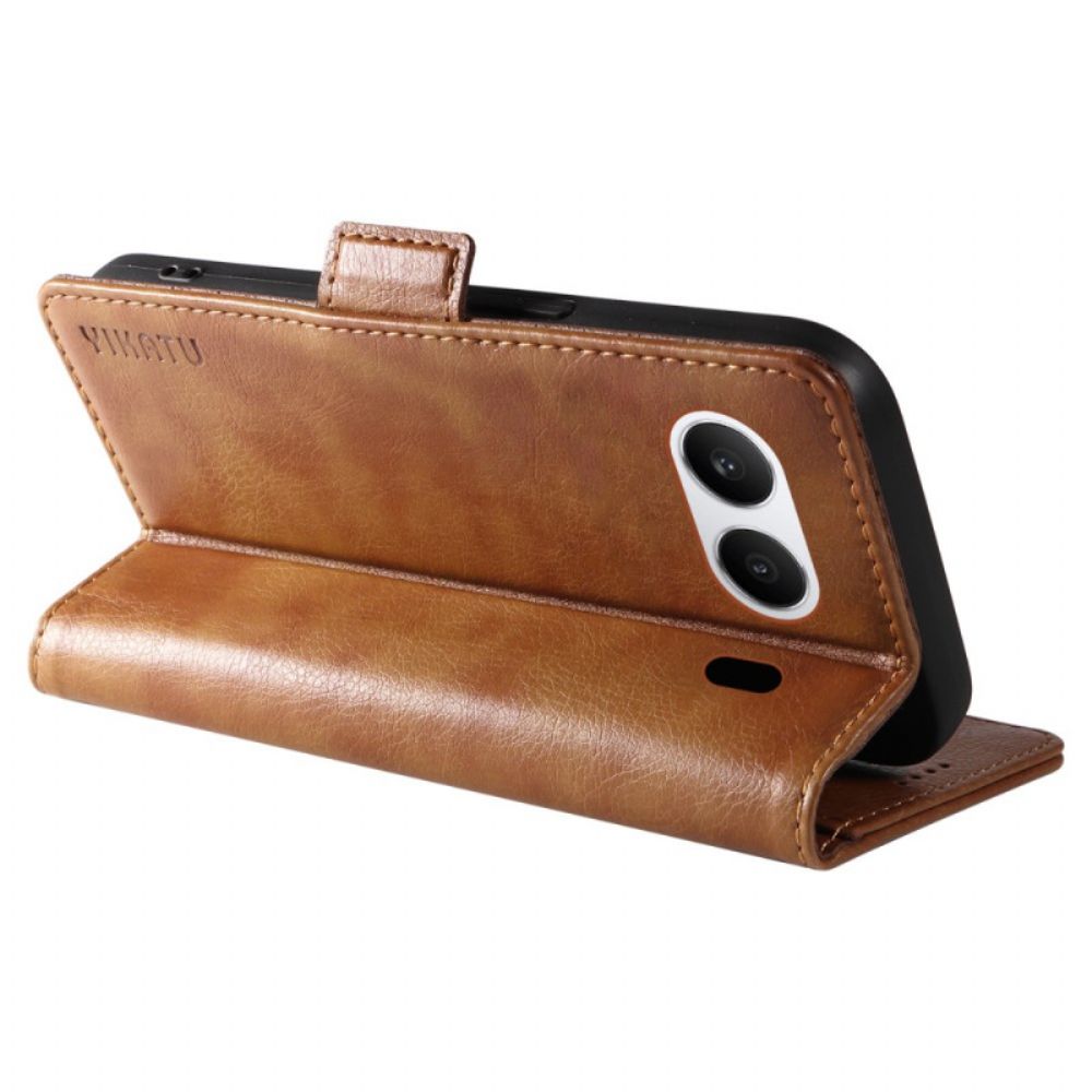 Folio-hoesje Oneplus Nord 4 Yikatu Lychee-imitatieleer