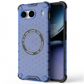 Hoesje Oneplus Nord 4 Compatibel Met Magsafe Honeycomb Bescherming Hoesje