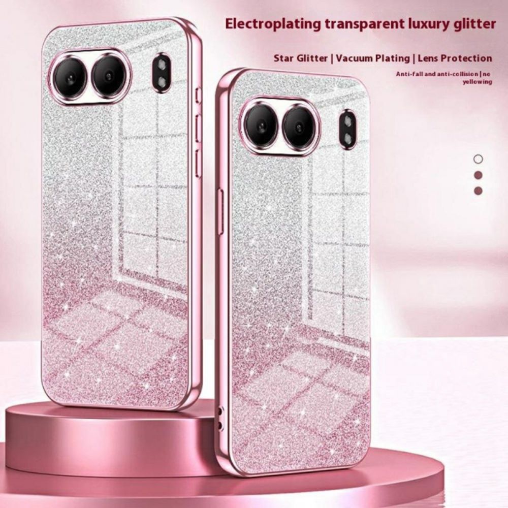 Hoesje Oneplus Nord 4 Glittergradient Bescherming Hoesje