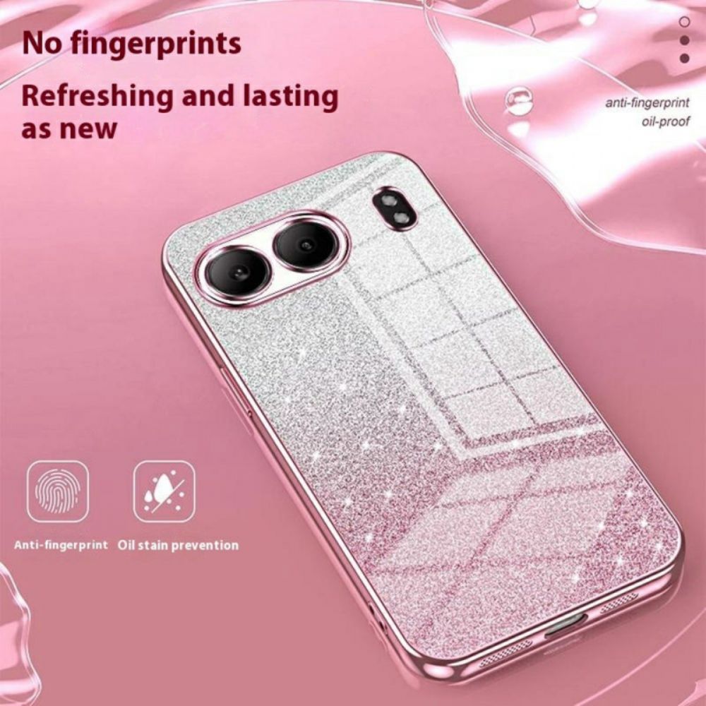 Hoesje Oneplus Nord 4 Glittergradient Bescherming Hoesje