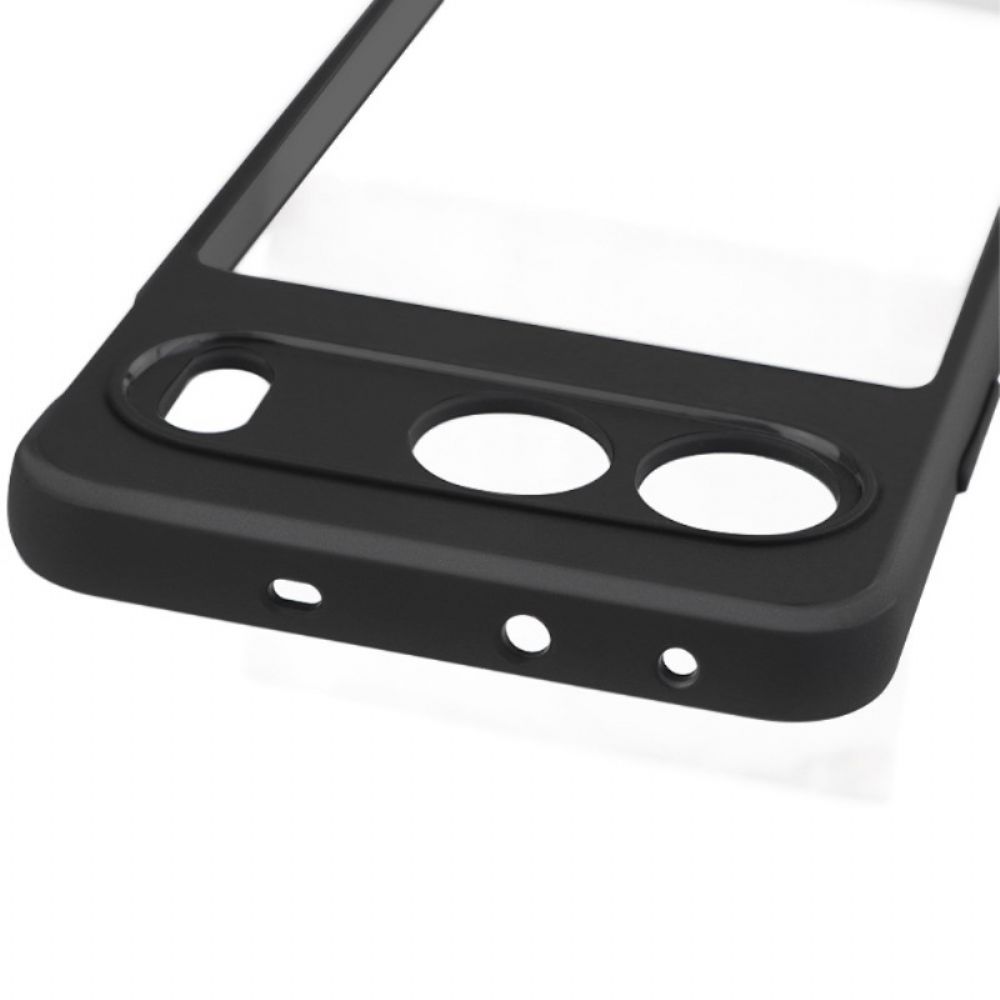 Hoesje Oneplus Nord 4 Schokbestendige Transparante Achterkant