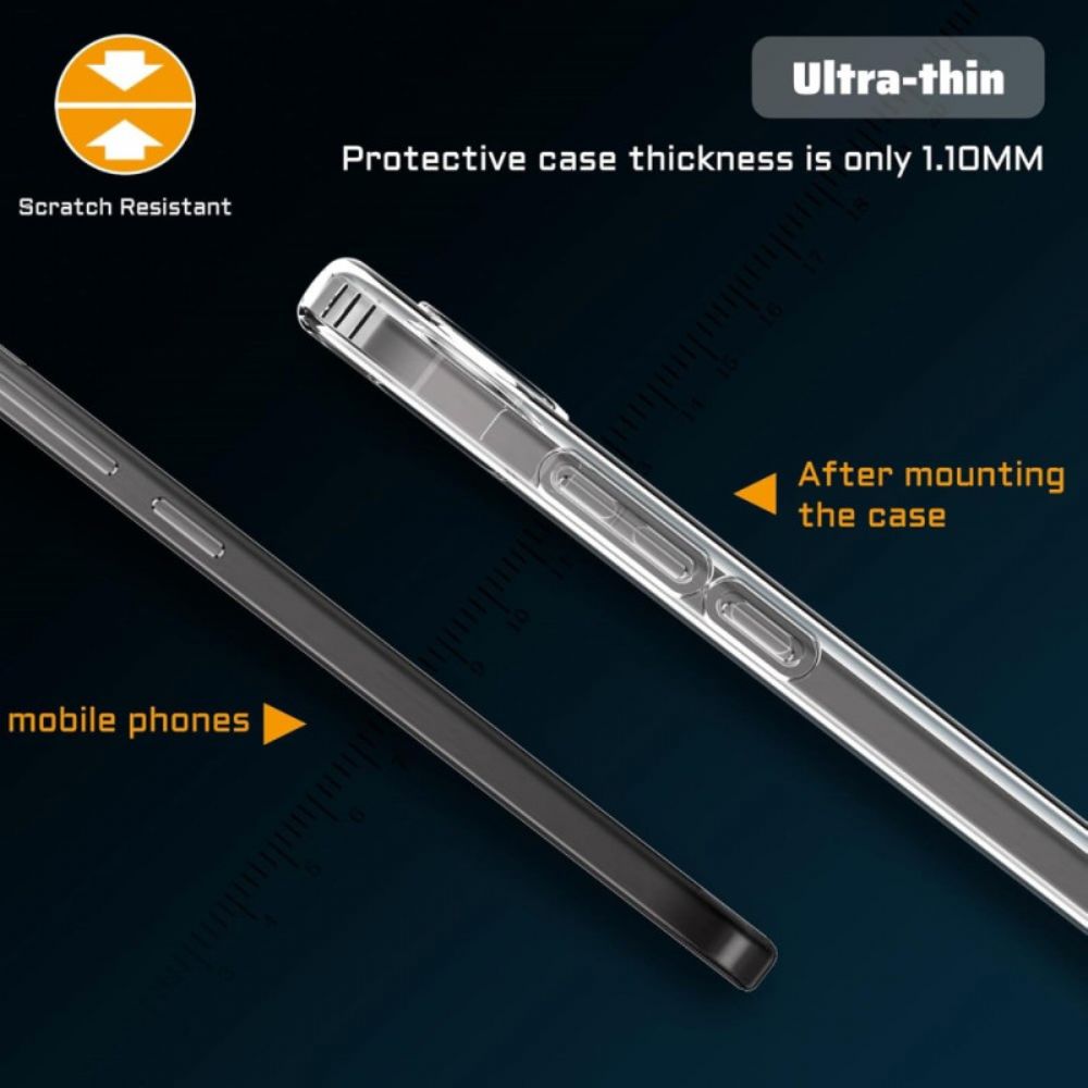 Hoesje Oneplus Nord 4 Transparant Hoesje En Schermbeschermer