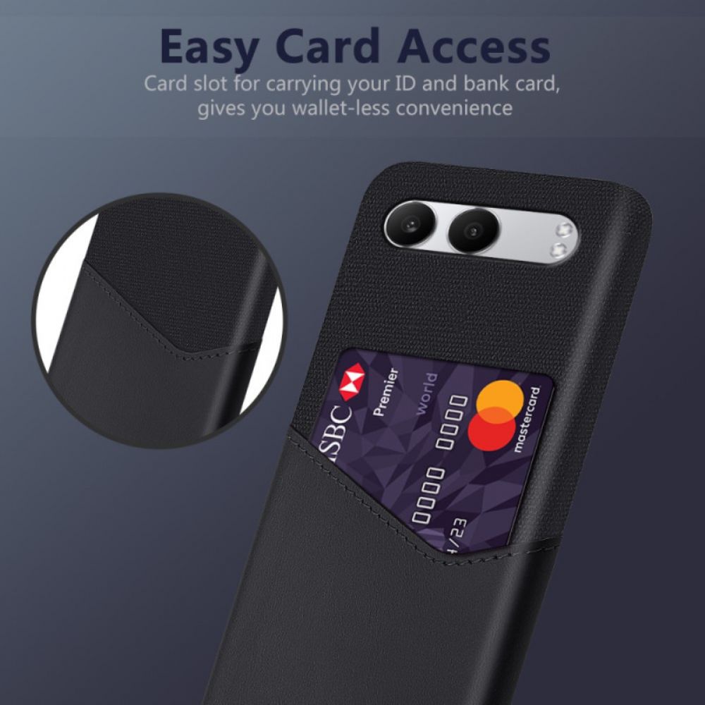 Hoesje Voor Oneplus Nord 4 Kaarthouder