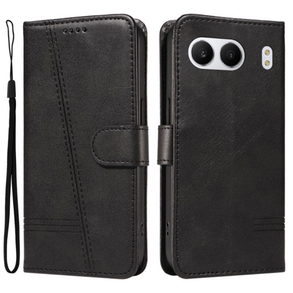 Leren Hoesje Voor Oneplus Nord 4 Zakelijk