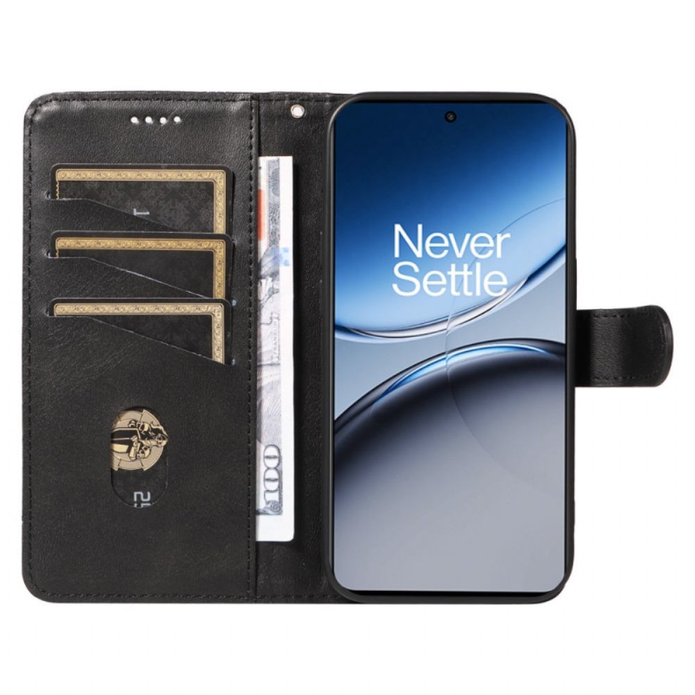 Leren Hoesje Voor Oneplus Nord 4 Zakelijk