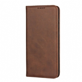 Bescherming Hoesje voor Samsung Galaxy A70 Folio-hoesje Soberheid Lederen Stijl