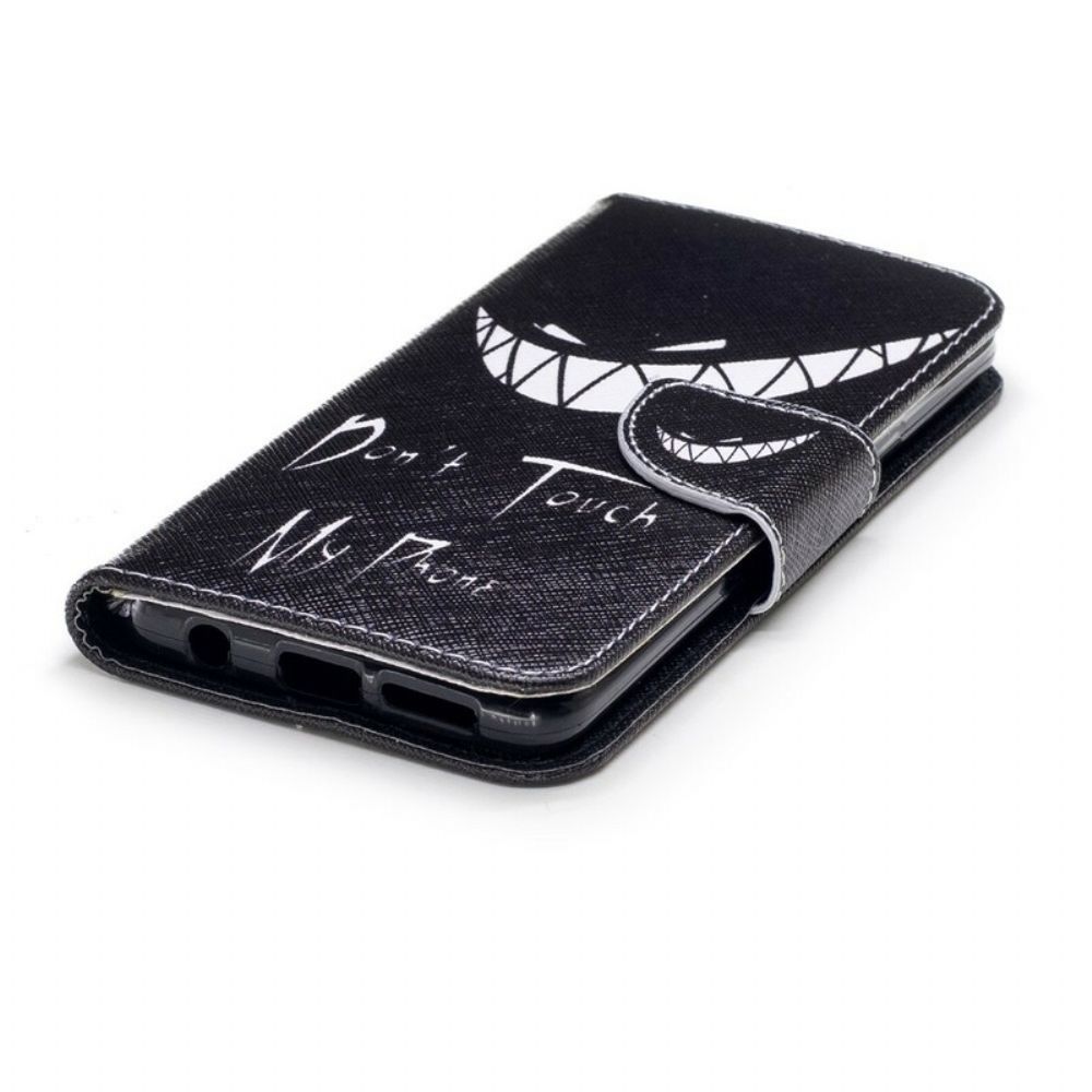 Folio-hoesje voor Samsung Galaxy S9 Duivelstelefoon