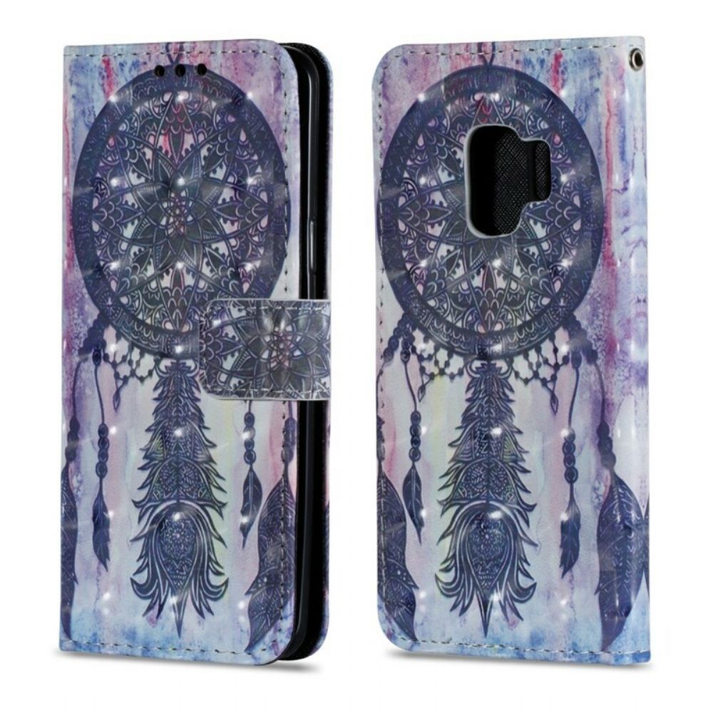 Folio-hoesje voor Samsung Galaxy S9 Kleurrijke Dromenvanger
