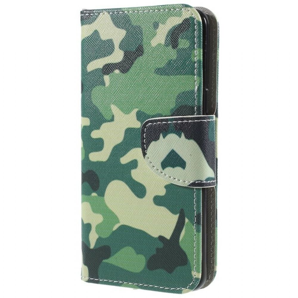Folio-hoesje voor Samsung Galaxy S9 Militaire Camouflage