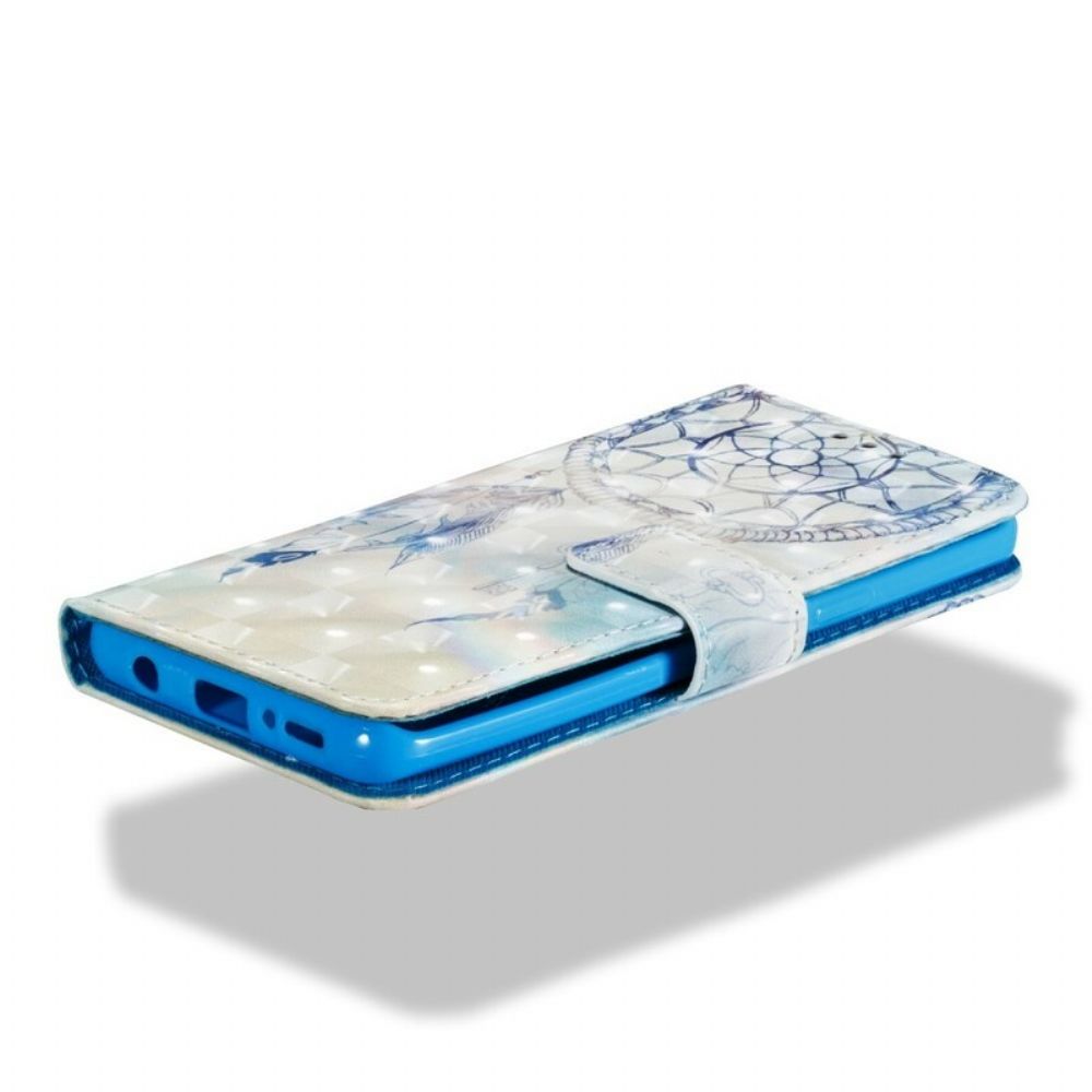 Leren Hoesje voor Samsung Galaxy S9 Aquarel Dromenvanger