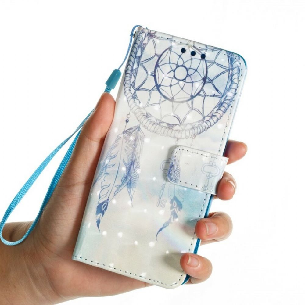 Leren Hoesje voor Samsung Galaxy S9 Aquarel Dromenvanger
