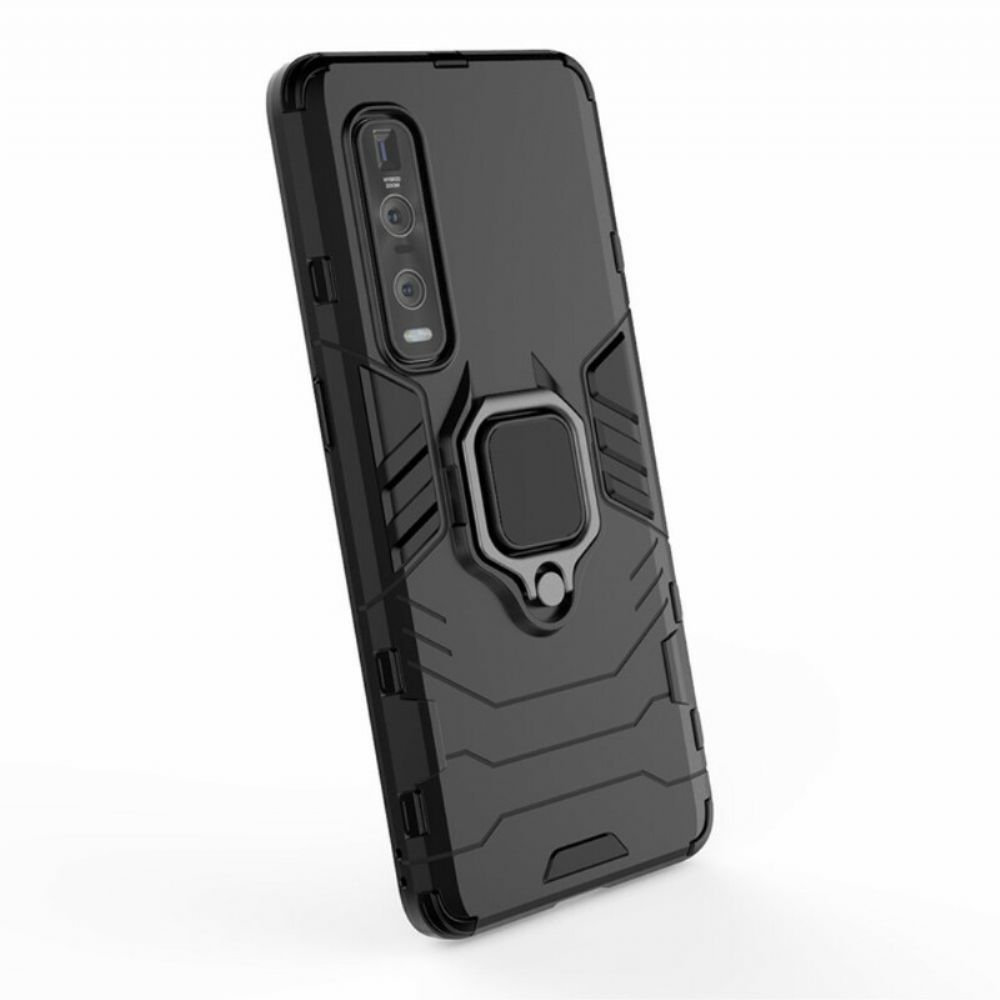 Hoesje voor Oppo Find X2 Pro Resistente Ring