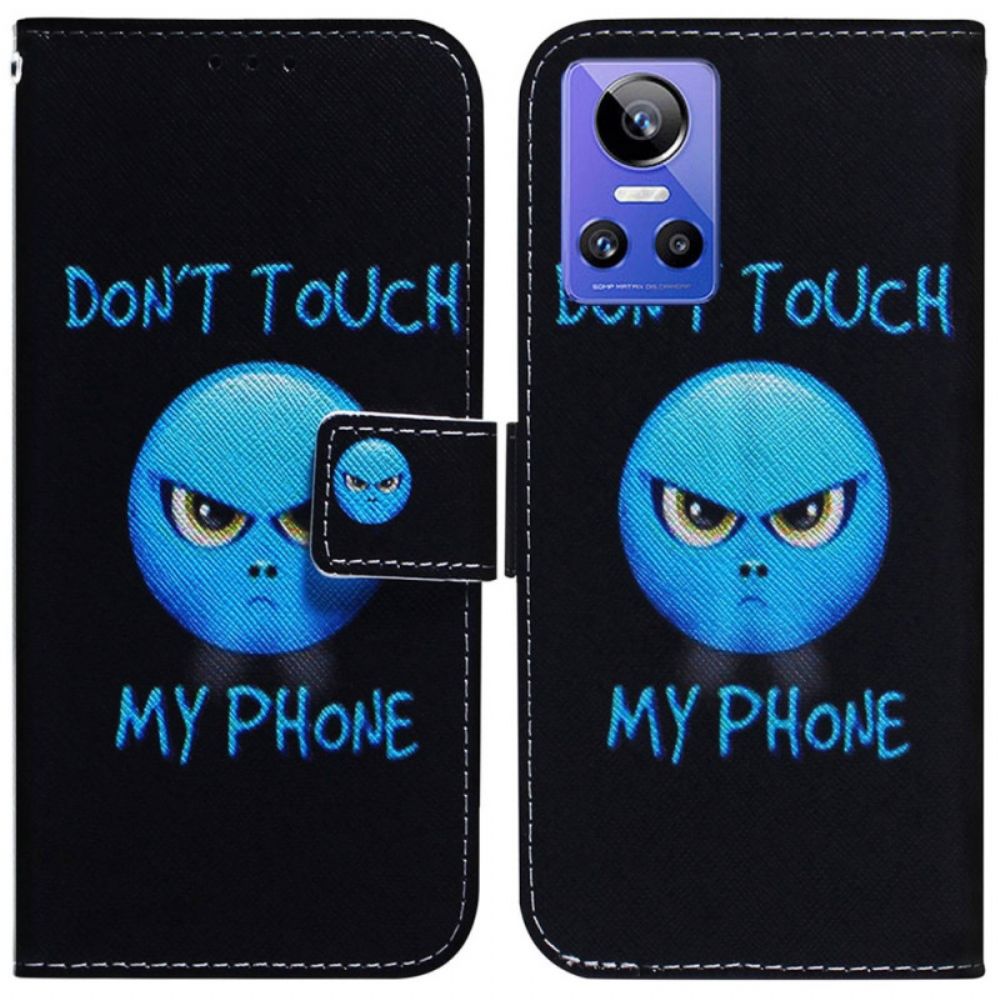 Leren Hoesje voor Realme GT Neo 3 Niet Aanraken