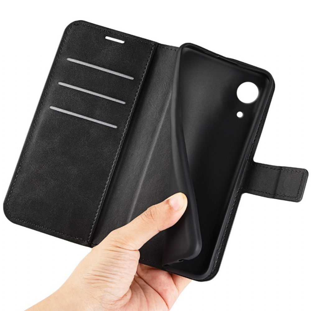 Folio-hoesje voor Samsung Galaxy A03 Core Retro Kunstleer