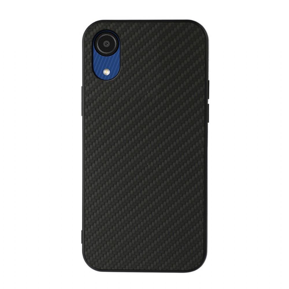 Hoesje voor Samsung Galaxy A03 Core Premium Koolstofvezel