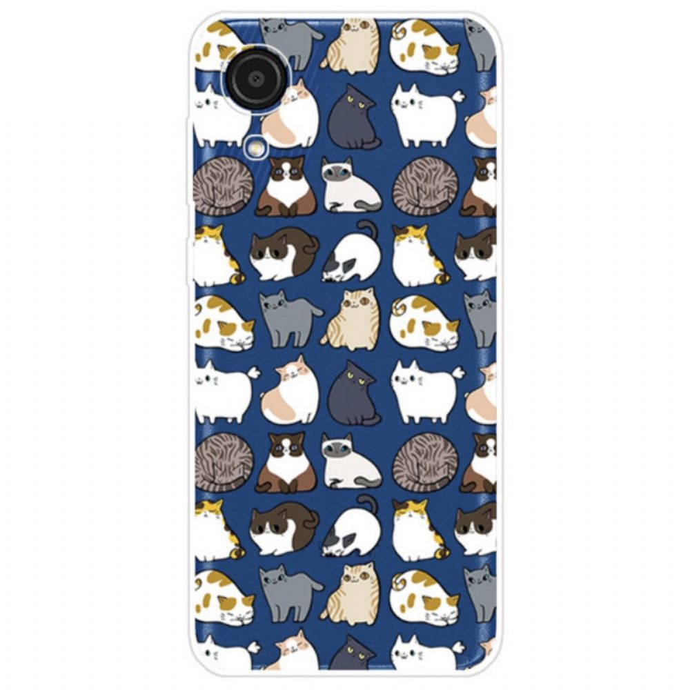 Hoesje voor Samsung Galaxy A03 Core Top Katten