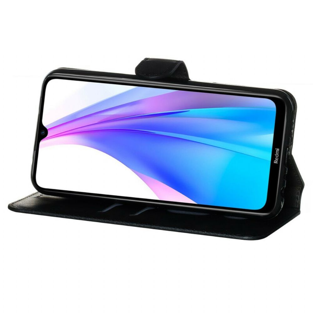 Flip Case voor Xiaomi Redmi Note 8T Effen Kleur Serie