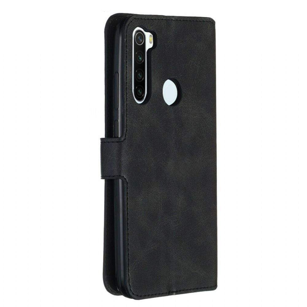Flip Case voor Xiaomi Redmi Note 8T Effen Kleur Serie